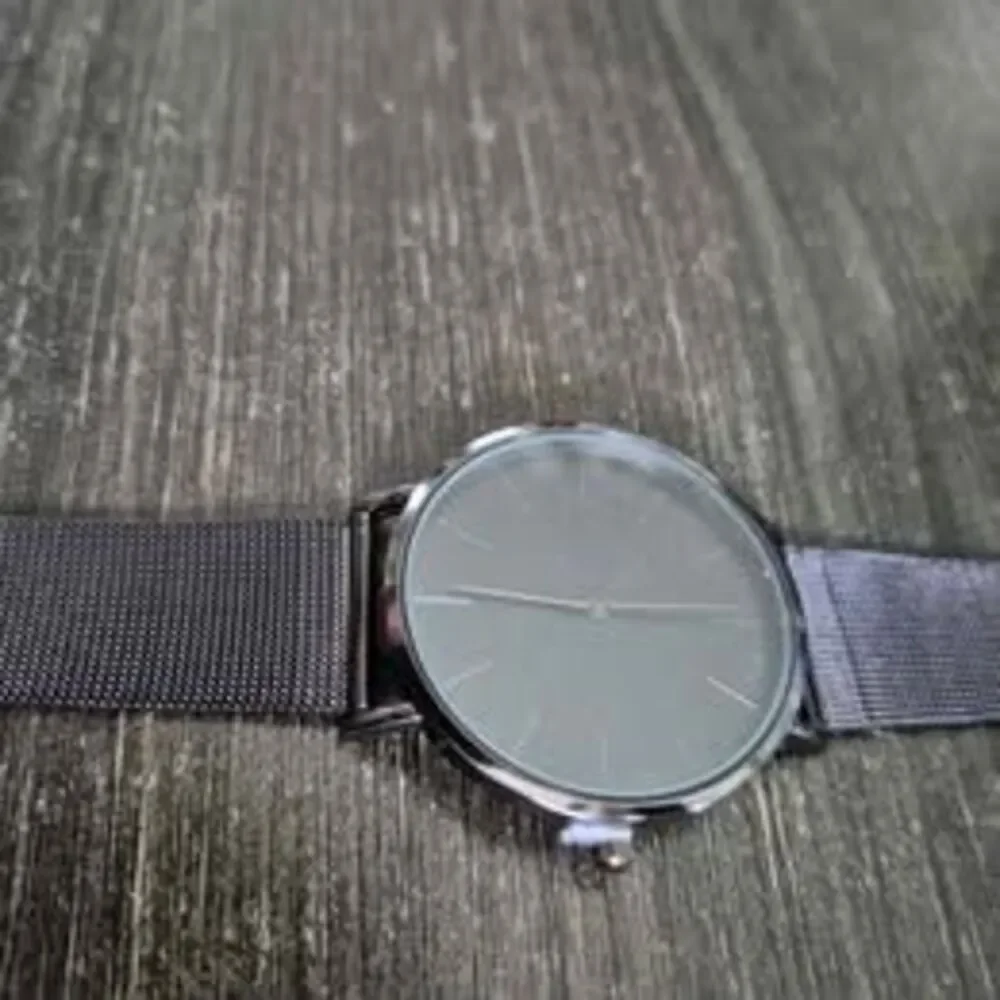 South Lane Black Mesh Analog Dial Quartz Genuine Watch - New